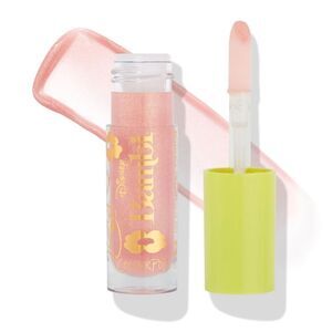 Colourpop X Disney Lux Gloss in Thumper glossy sheer warm pink with gold NEW